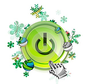 Christmas internet button