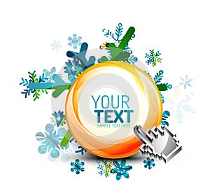 Christmas internet button