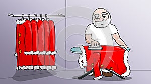 Christmas-iron-santa