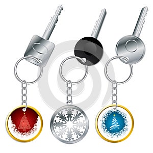 Christmas keyholder set