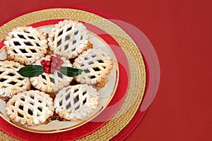 Christmas Latticed Mince Pies photo