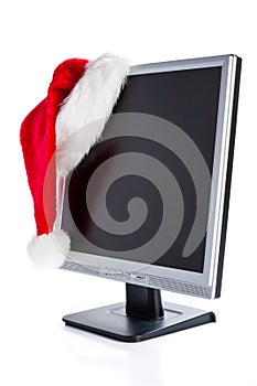 Christmas LCD monitor
