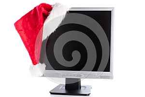 Christmas LCD monitor