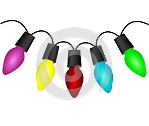 Christmas light bulbs