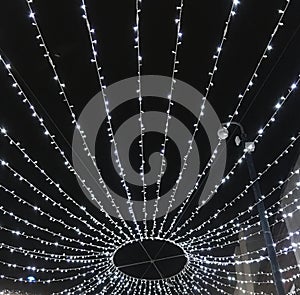 Christmas light display in Kent, United Kingdom