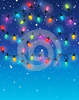 Christmas lights theme image 2