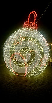 Christmas lights - tree globe