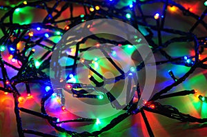Christmas lights wire