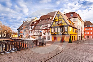 Christmas Little Venice in Colmar, Alsace, France