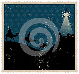 Christmas Magi Stamp