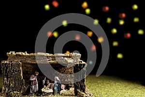 Christmas Manger scene bethlehem portal