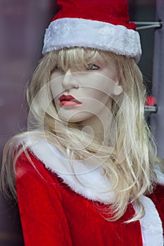 Christmas mannequin