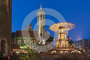 Christmas market in Braunschweig