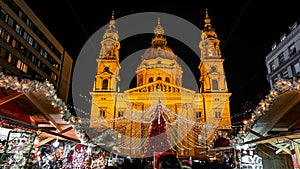 Christmas market -Budapest - Hungary