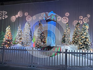Christmas market at Gaylord Palms Resort & Convention Center in Kissimmee, Florida