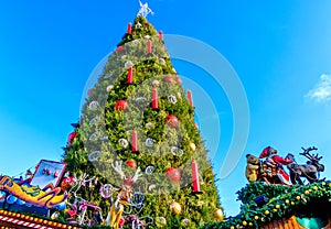 Christmas market in the German town of Dortmund