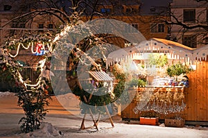 Christmas Market in Litomerice, Czech Republic