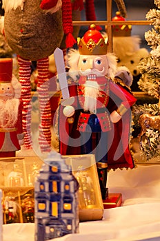 Christmas market, nutcracker