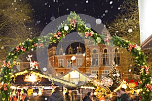 Christmas market in Oldenburg