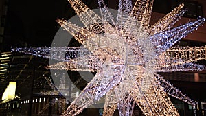 Christmas market, Starry art, Glow art