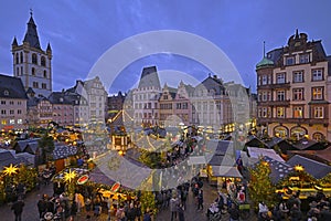 Christmas market in Trier Germany