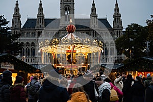 Christmas Market at the Vienna City Hall