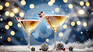 Christmas Martini Cocktail