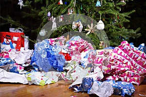 After Christmas Mess Landscape