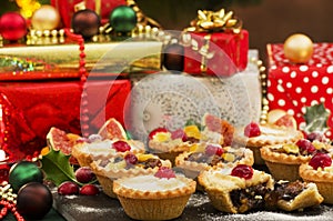 Christmas Mince Pies and Gifts