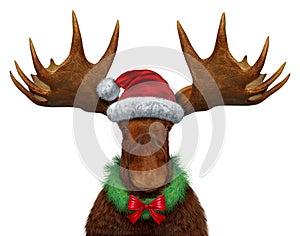 Christmas Moose photo