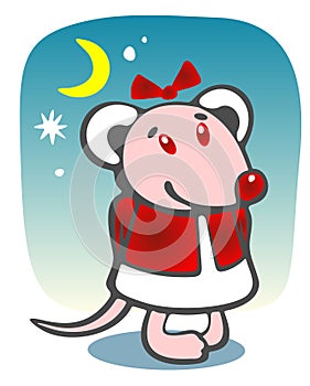 Christmas mousy