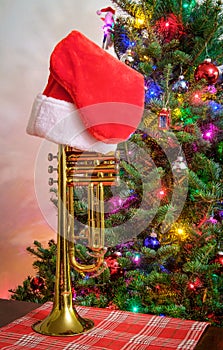 Christmas Music Trumpet Tree