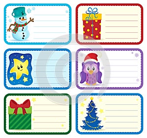 Christmas name tags collection 2