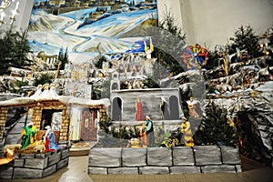 Christmas nativity crib sets