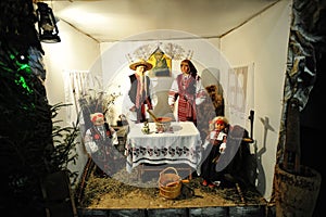 Christmas nativity crib sets