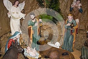 Christmas Nativity scene