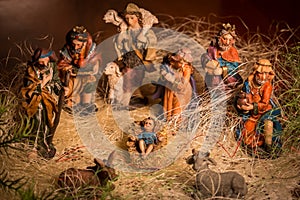 Christmas Nativity scene