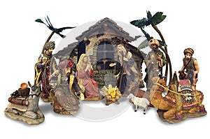 Christmas nativity set