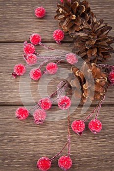 Christmas natural decoration