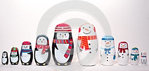 Christmas Nesting Dolls