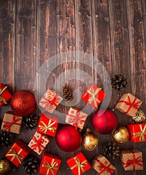 Christmas or New Year background