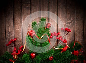 Christmas or New Year background