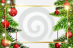 Christmas and New Year banner