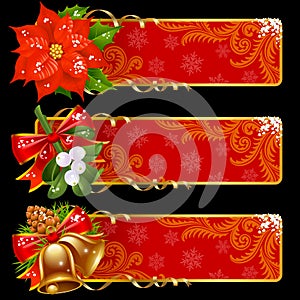 Christmas and New Year banners