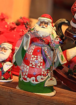 Christmas and New Year decoration decorative toy in retro style