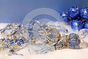 Christmas and New Year decorative adornments