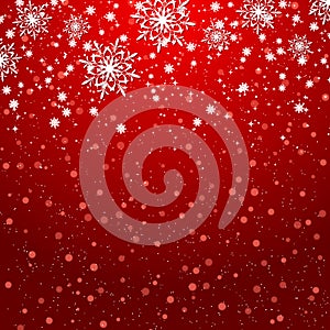 Christmas and New Year elegant blurred vector background