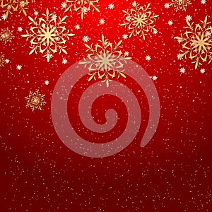 Christmas and New Year elegant blurred vector background