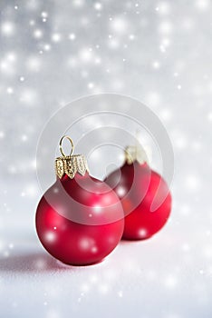 Christmas and New Year holiday background. Xmas greeting card. Winter holidays.