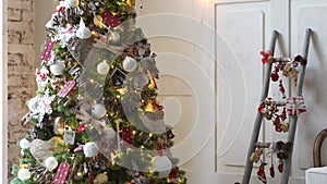 Christmas and New Year interior decoration